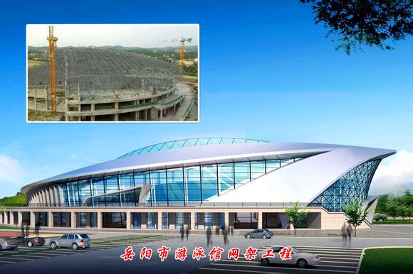 霍州游泳池网架